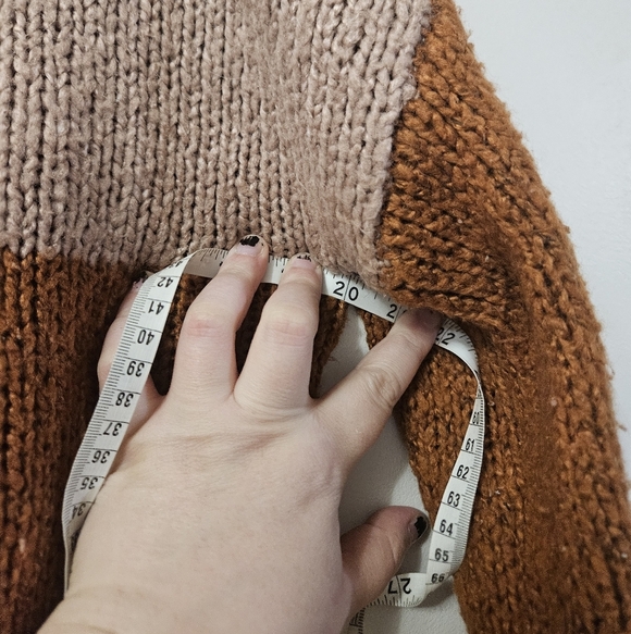 Rue 21 Colorblock Cowl Neck Sweater! - Picture 3 of 5